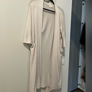 Aritzia Wilfred Free Long Open cardigan